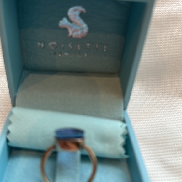 Iolite stone ring size 7.5 - Picture 4 of 5